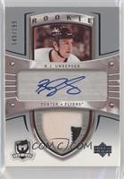 Auto Rookie Patch - R.J. Umberger #/199