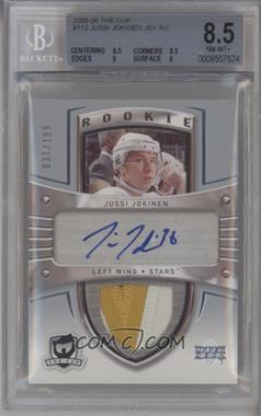 2005-06 Upper Deck The Cup - [Base] #112 - Auto Rookie Patch - Jussi Jokinen /199 [BGS 8.5 NM‑MT+]