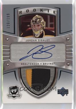 2005-06 Upper Deck The Cup - [Base] #127 - Auto Rookie Patch - Jordan Sigalet /199