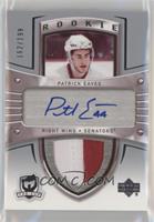 Auto Rookie Patch - Patrick Eaves #/199