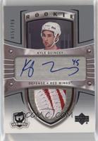 Auto Rookie Patch - Kyle Quincey #/199