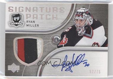 2005-06 Upper Deck The Cup - Signature Patches #SP-RM - Ryan Miller /75