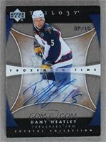 Frozen in Time - Dany Heatley #/10