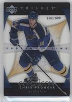 Frozen In Time - Chris Pronger #/599