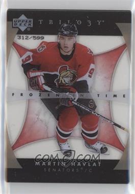 2005-06 Upper Deck Trilogy - [Base] #168 - Frozen In Time - Martin Havlat /599