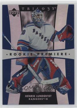 2005-06 Upper Deck Trilogy - [Base] #202 - Rookie Premiere - Henrik Lundqvist /999