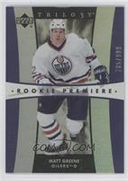 Rookie Premiere - Matt Greene #/999