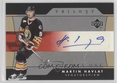 2005-06 Upper Deck Trilogy - Scripts #SFS-MH - Martin Havlat