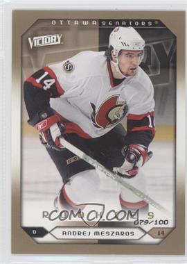 2005-06 Upper Deck Victory - [Base] - Gold #293 - Andrej Meszaros /100