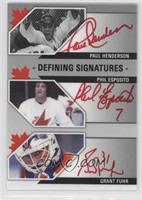 Paul Henderson, Phil Esposito, Grant Fuhr