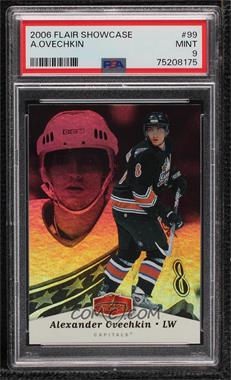 2006-07 Flair Showcase - [Base] #99 - Upper Level - Alexander Ovechkin [PSA 9 MINT]