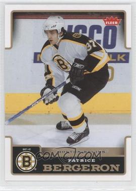 2006-07 Fleer - [Base] #15 - Patrice Bergeron