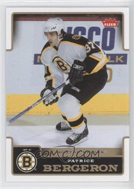 2006-07 Fleer - [Base] #15 - Patrice Bergeron