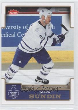 2006-07 Fleer - [Base] #179 - Mats Sundin