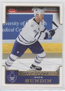 2006-07 Fleer - [Base] #179 - Mats Sundin