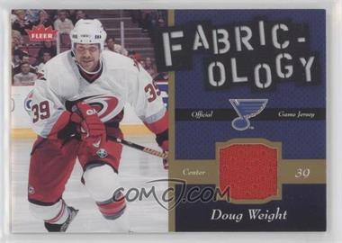 2006-07 Fleer - Fabricology #F-DW - Doug Weight