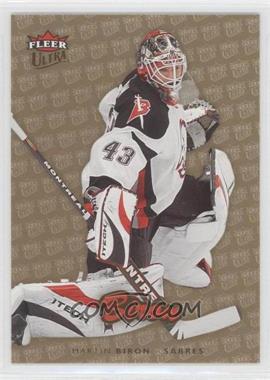 2006-07 Fleer Ultra - [Base] - Gold Medallion #26 - Martin Biron