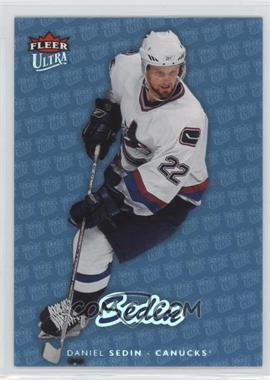 2006-07 Fleer Ultra - [Base] - Ice Medallion #194 - Daniel Sedin /100