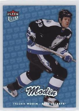 2006-07 Fleer Ultra - [Base] - Ice Medallion #55 - Fredrik Modin /100