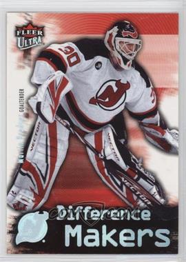 2006-07 Fleer Ultra - Difference Makers #DM20 - Martin Brodeur