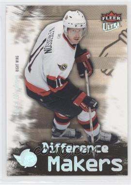 2006-07 Fleer Ultra - Difference Makers #DM23 - Daniel Alfredsson