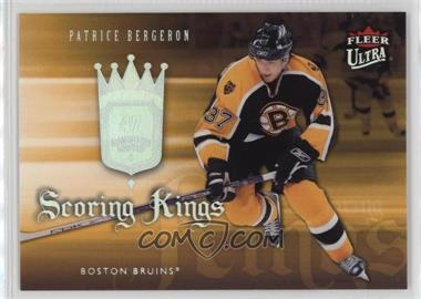 2006-07 Fleer Ultra - Scoring Kings #SK22 - Patrice Bergeron