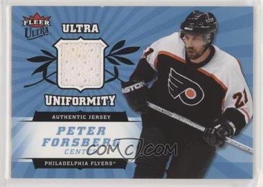 2006-07 Fleer Ultra - Uniformity #U-PF - Peter Forsberg