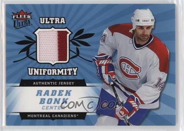 2006-07 Fleer Ultra - Uniformity #U-RB - Radek Bonk