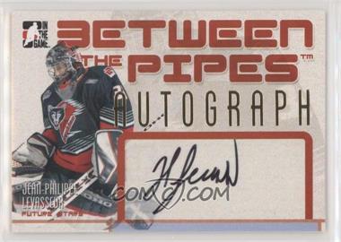 2006-07 In the Game Between the Pipes - Autographs #A-JPL - Jean-Philippe Levasseur [EX to NM]