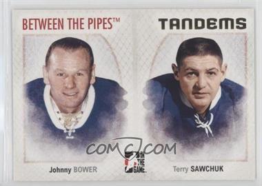 2006-07 In the Game Between the Pipes - [Base] #135 - Tandems - Johnny Bower, Terry Sawchuk