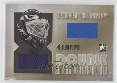 2006-07 In the Game Between the Pipes - Double Memorabilia - Gold #DM-20 - Felix Potvin