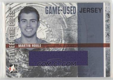 2006-07 In the Game Between the Pipes - Game-Used Jersey - Silver #GUJ-38 - Martin Houle