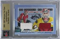 Roberto Luongo, Martin Brodeur [Uncirculated] #/20