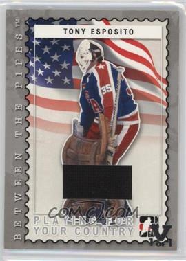 2006-07 In the Game Between the Pipes - Playing For Your Country - Silver ITG Vault Silver #PC-19 - Tony Esposito /1