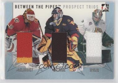 2006-07 In the Game Between the Pipes - Prospect Trios - Silver #PT-05 - Curtis McElhinney, Leland Irving, Kevin Lalande