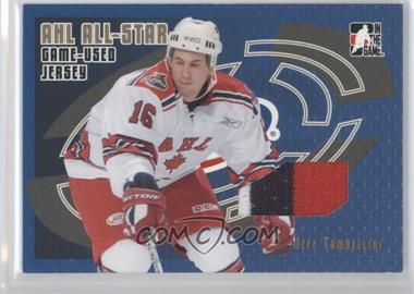 2006-07 In the Game Heroes and Prospects - AHL All-Star Game-Used - Gold Jersey #AJ-01 - Jeff Tambellini /10