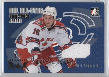 2006-07 In the Game Heroes and Prospects - AHL All-Star Game-Used - Silver Jersey Spring Expo #AJ-01 - Jeff Tambellini /1