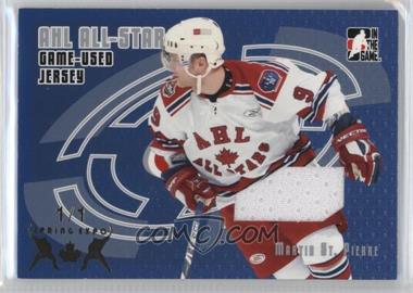 2006-07 In the Game Heroes and Prospects - AHL All-Star Game-Used - Silver Jersey Spring Expo #AJ-02 - Martin St. Pierre /1