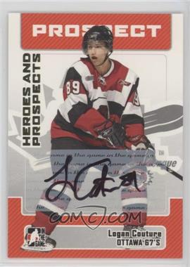 2006-07 In the Game Heroes and Prospects - Autographs #A-LC - Logan Couture