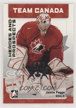 2006-07 In the Game Heroes and Prospects - [Base] - Spring Expo #140 - Justin Pogge /10