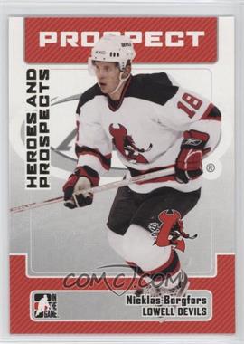 2006-07 In the Game Heroes and Prospects - [Base] #158 - Nicklas Bergfors