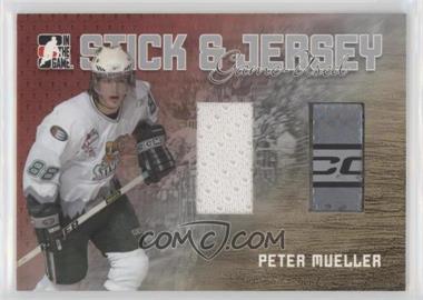 2006-07 In the Game Heroes and Prospects - Stick & Jersey - Silver #SJ-05 - Peter Mueller /100