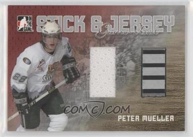 2006-07 In the Game Heroes and Prospects - Stick & Jersey - Silver #SJ-05 - Peter Mueller /100