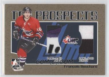 2006-07 In the Game Heroes and Prospects - Top Prospects - Gold #TP-03 - Francois Bouchard /10