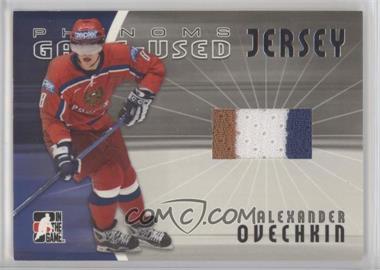 2006-07 In the Game Phenoms - Game Used Jersey #GUJ-AO - Alex Ovechkin