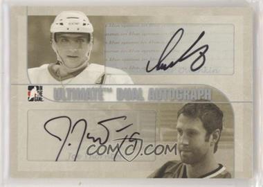 2006-07 In the Game Ultimate Memorabilia 7th Edition - Dual Autograph - Silver #_AOJT - Alexander Ovechkin, Joe Thornton /40