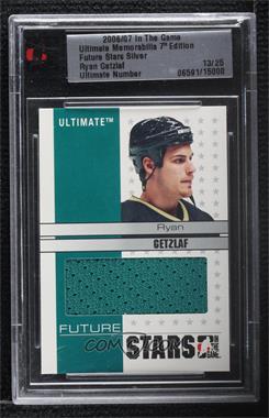 2006-07 In the Game Ultimate Memorabilia 7th Edition - Future Stars - Silver #_RYGE - Ryan Getzlaf /25 [Uncirculated]