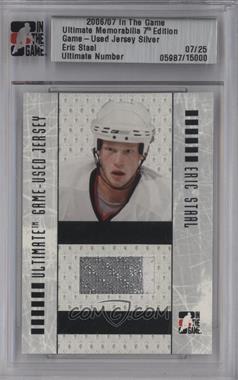2006-07 In the Game Ultimate Memorabilia 7th Edition - Game-Used Jersey - Silver #_ERST - Eric Staal /25 [Uncirculated]