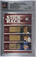 Dave Keon, Darryl Sittler, Doug Gilmour [Uncirculated] #/25