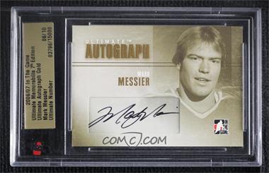 2006-07 In the Game Ultimate Memorabilia 7th Edition - Ultimate Autograph - Gold #_MAME - Mark Messier /10 [Uncirculated]